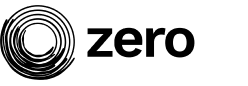 zero logo black