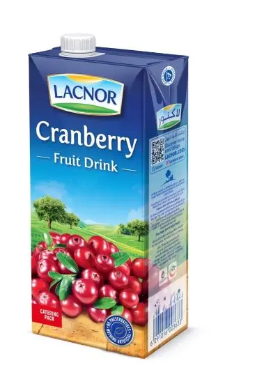 Lacnor Juice Cranberry 1L 