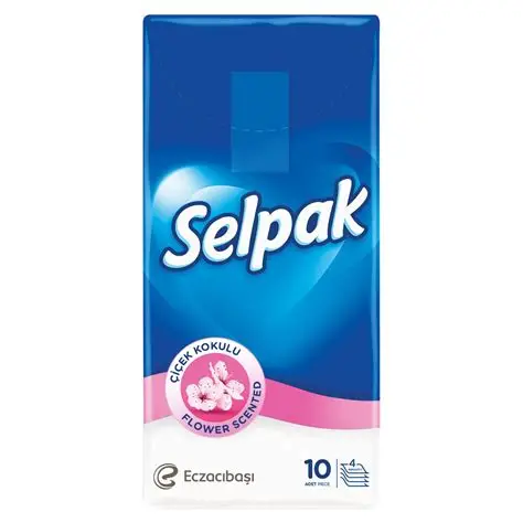 Selpak Hanky Scented Flower 4ply 10 Pcs
