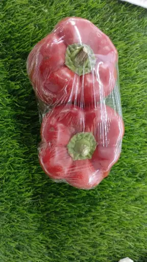 Bell Pepper Red -2 Pcs Pack - (Approx. 270g)  